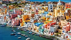 The colourful island is the new Italian City of Culture for 2022.