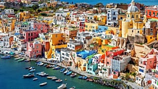 The colourful island is the new Italian City of Culture for 2022.