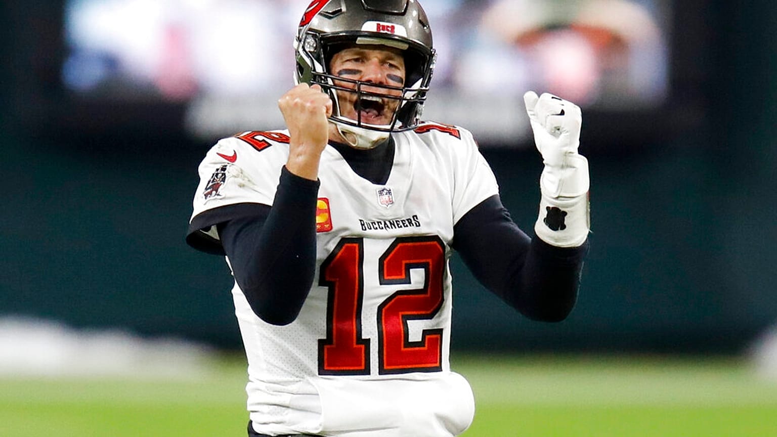 Tom Brady, a Tampa Bay irányítója az NFC döntőjében