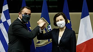 Οι υπουργοί Άμυνας Ελλάδας και Γαλλίας