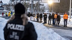 Da kommt Frust auf: Warten vor Teststation in Furth im Wald