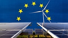 Wind and solar power helped push the EU past the milestone. 
