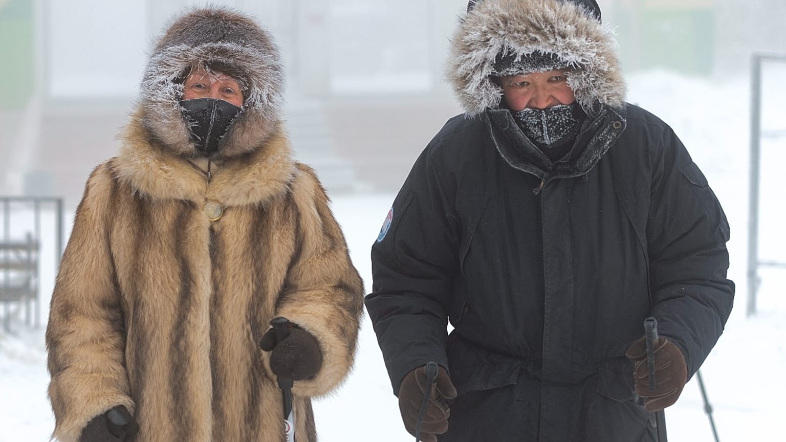 Nicht ohne Pelzmantel: - 50 Grad in Jakutsk