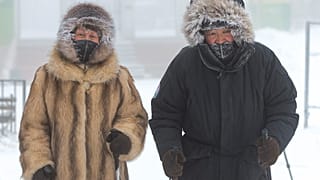 Nicht ohne Pelzmantel: - 50 Grad in Jakutsk