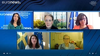 Debatte beim Weltwirtschaftsforum: Gefährdet Corona die Gleichberechtigung?