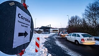 An der deutsch-tschechischen Grenze
