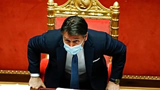 Giuseppe Conte im Parlament