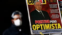 Primera página de un periódico mexicano con el positivo de López Obrador