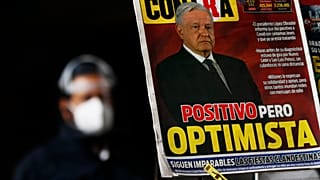 Primera página de un periódico mexicano con el positivo de López Obrador