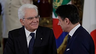 Sergio Matarella já recebeu em mãos a demissão de Giuseppe Conte