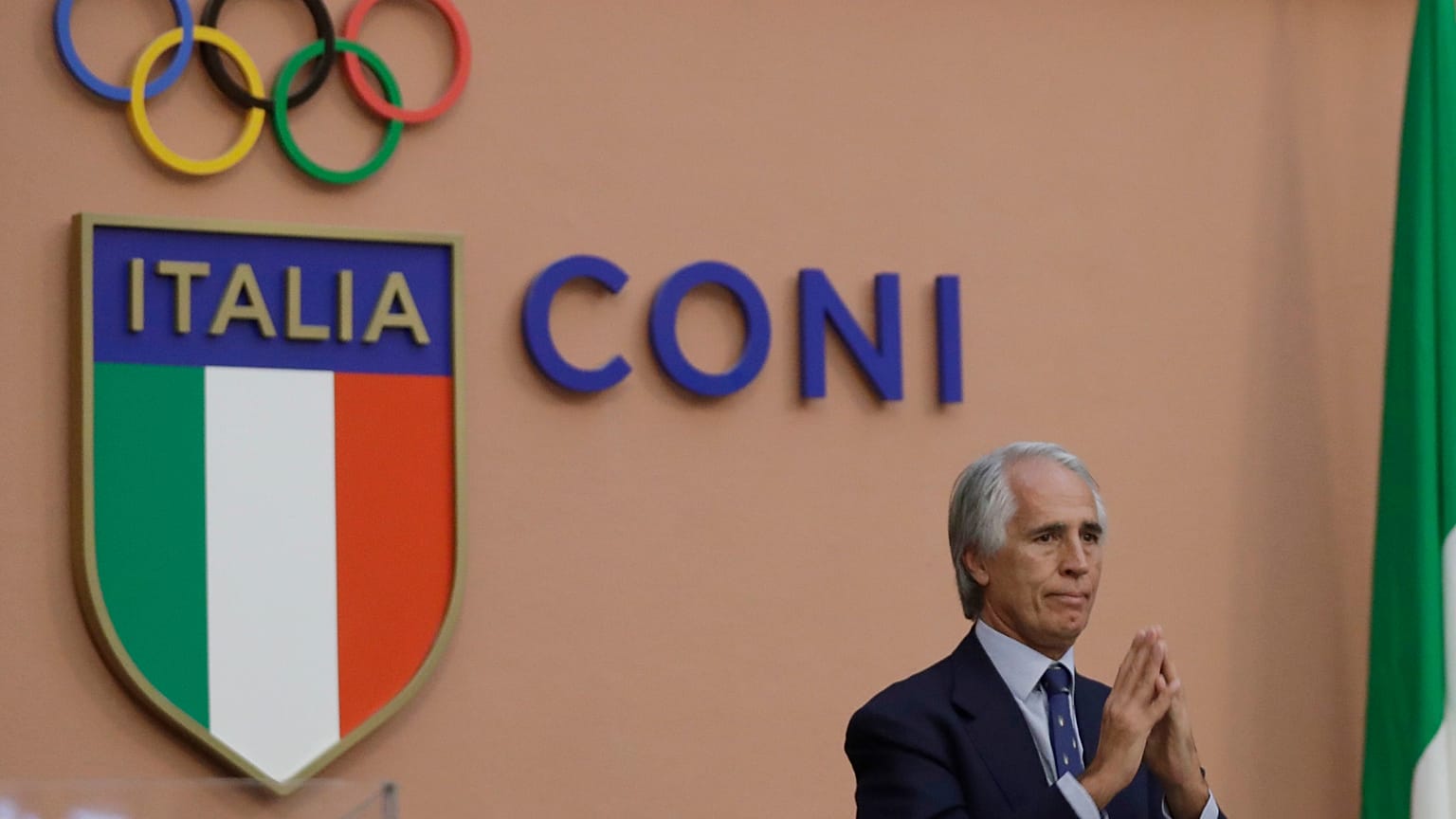 Giovanni Malagò, presidente del Coni, in una foto del 2016