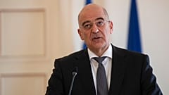 Greek foreign Minister Nikos Dendias