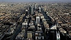نمایی هوایی از شهر ریاض