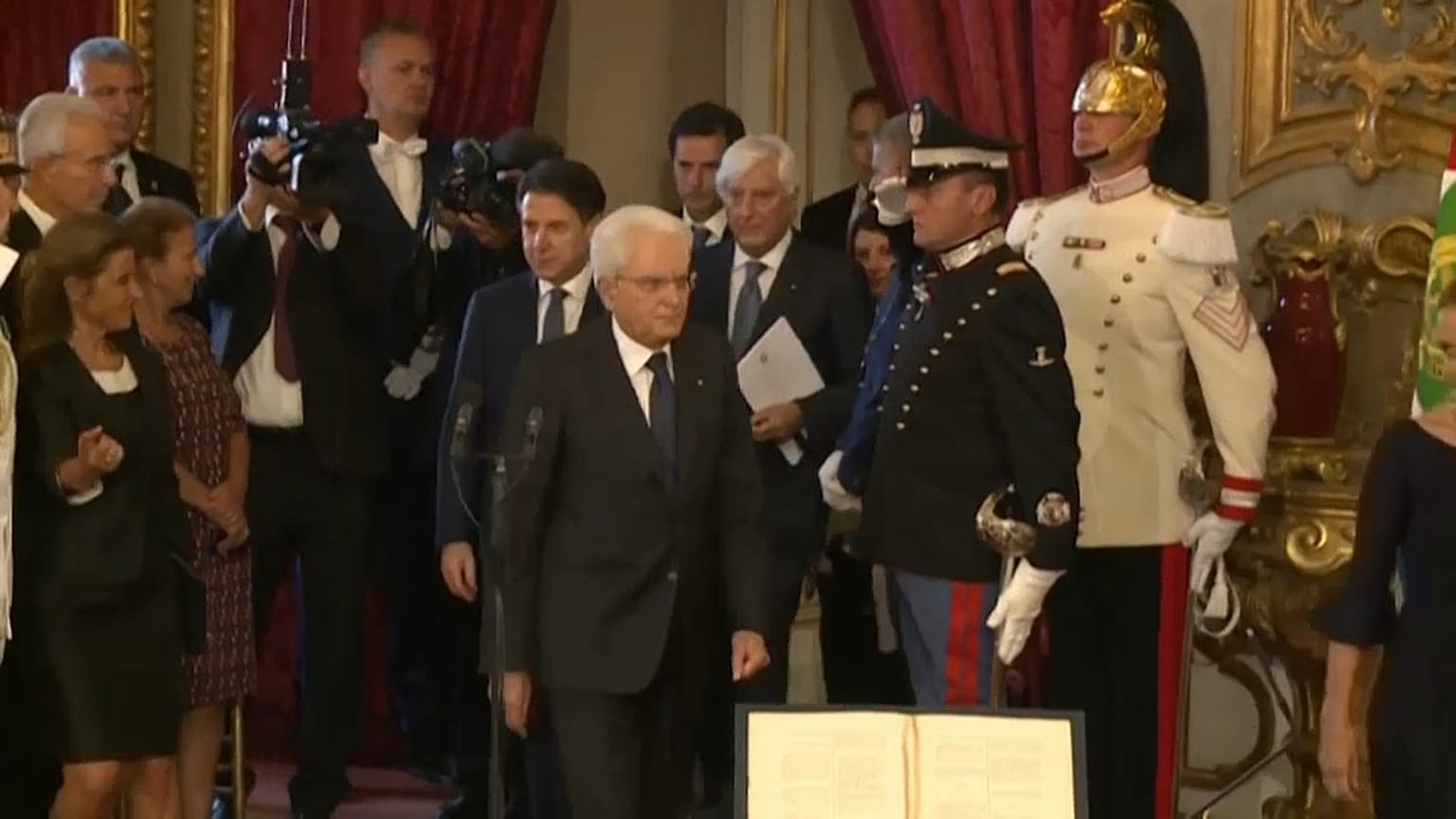 Cerimonia ufficiale al Quirinale, Roma