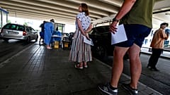 Virus Outbreak Greece Tourists