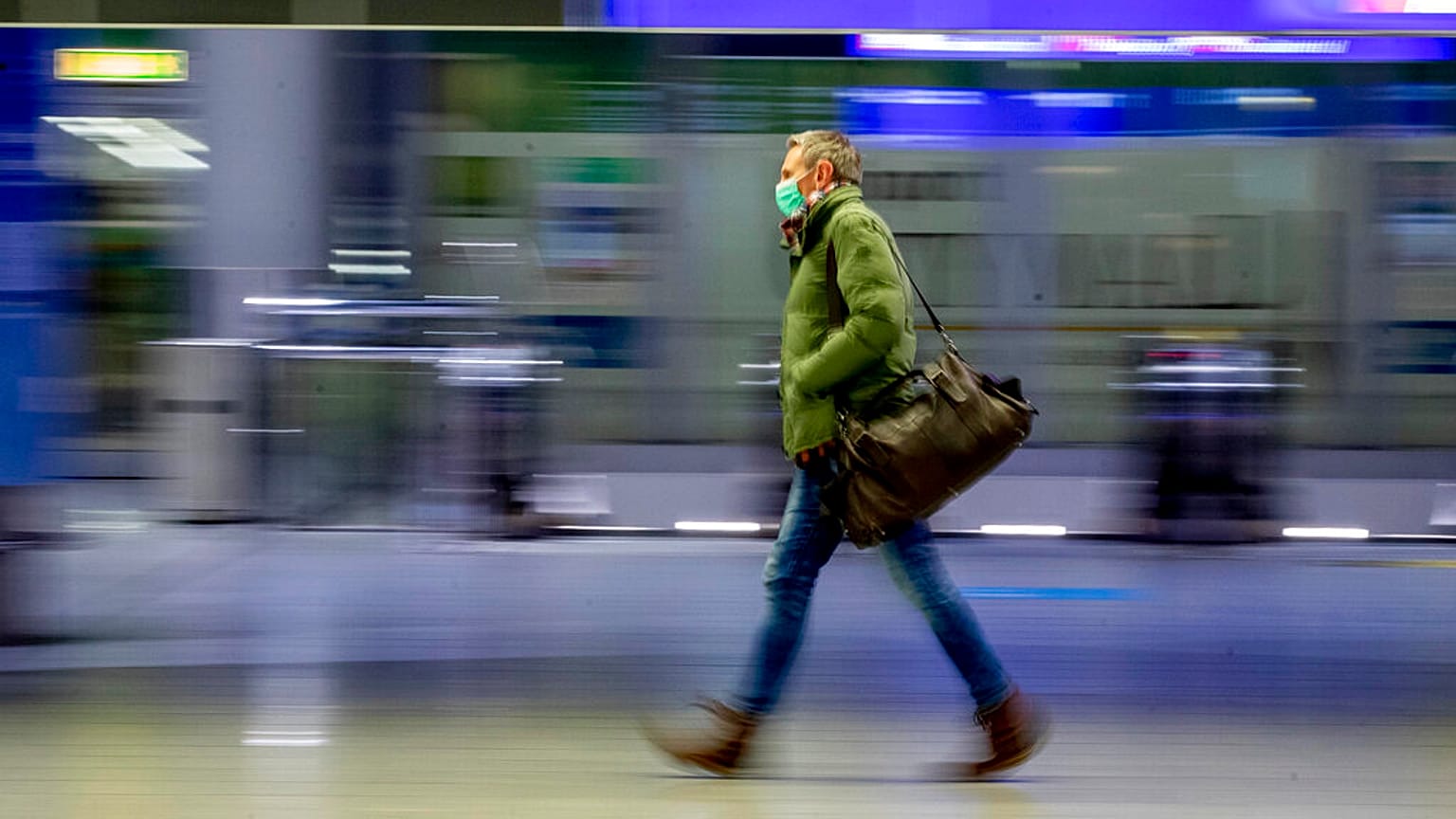 Am Flughafen Frankfurt