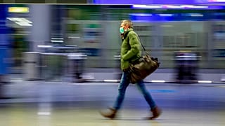 Am Flughafen Frankfurt