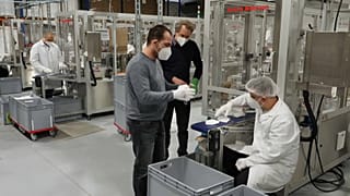 Verpackung von Masken