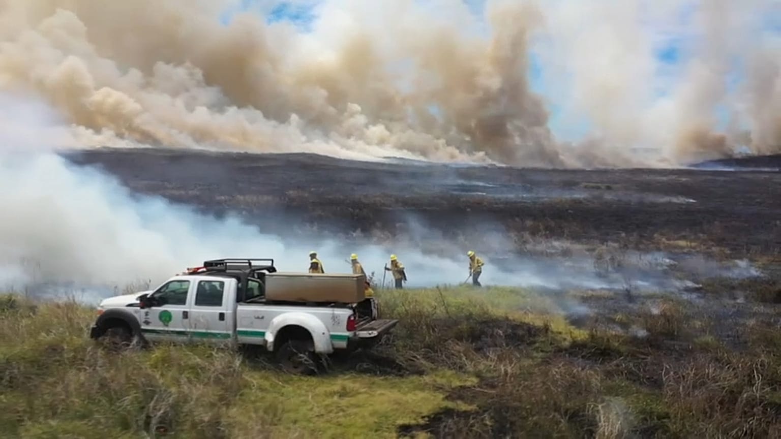 Incendios en la Isla de Pascua