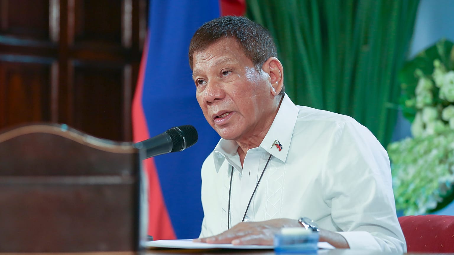 Filipinler Devlet Başkanı Rodrigo Duterte