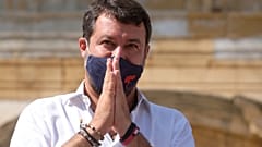 Il leader della Lega, Matteo Salvini, nel mirino della città di Barcelona