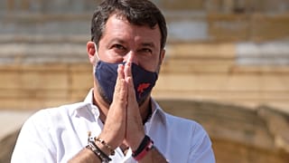 Il leader della Lega, Matteo Salvini, nel mirino della città di Barcelona
