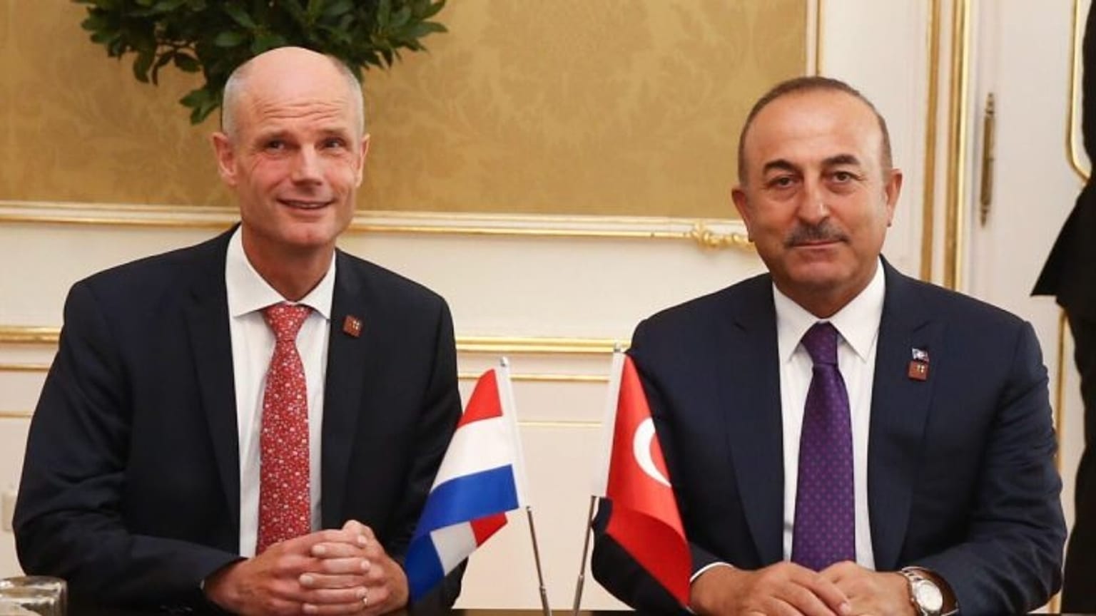 Stef Blok ve Mevlüt Çavuşoğlu