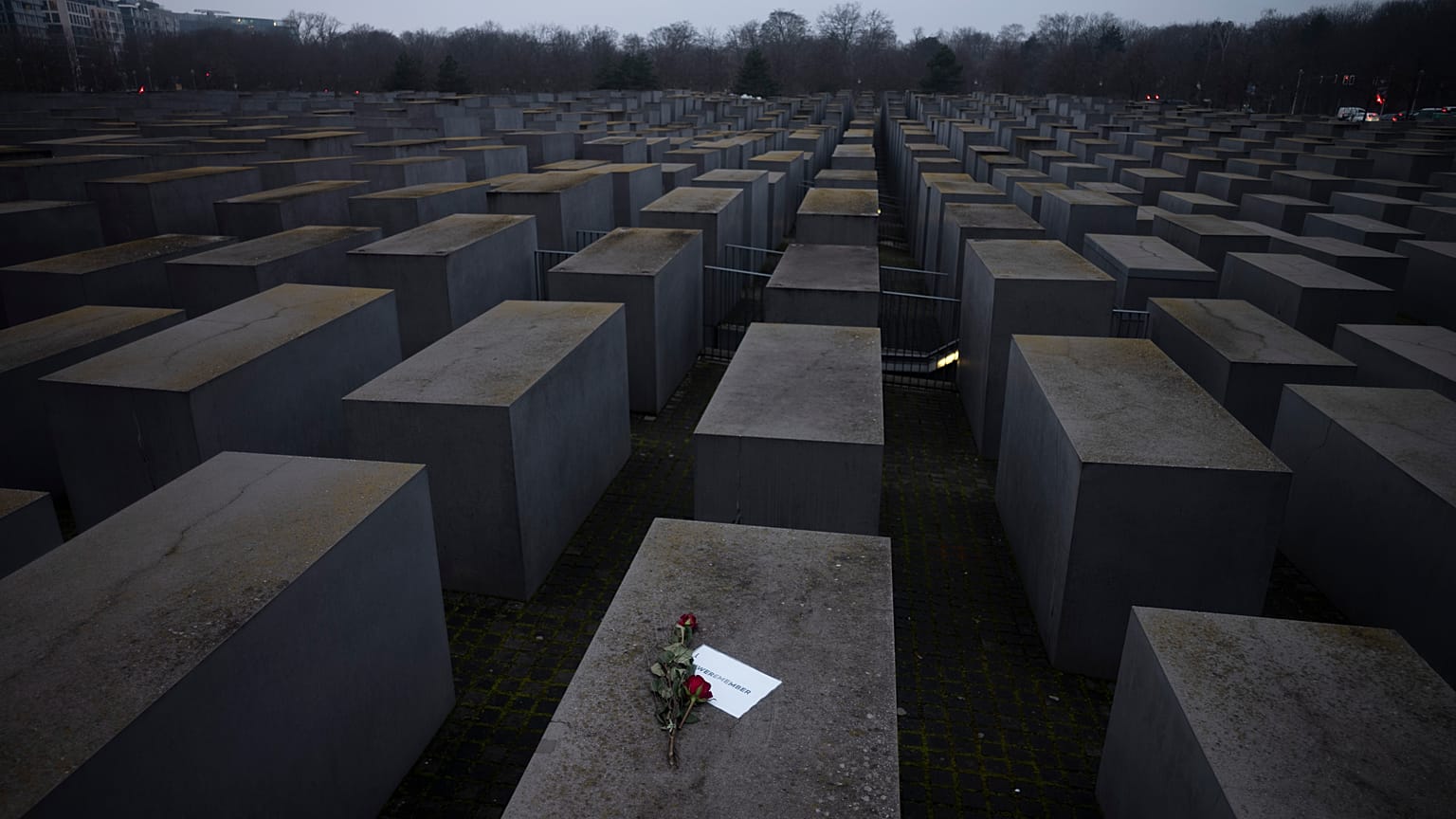 Holocaust-Mahnmal in Berlin.