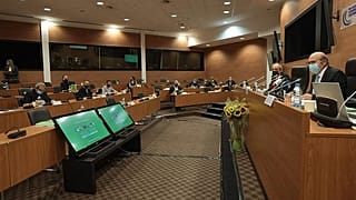 Αίθουσα του κυπριακού κοινοβουλίου
