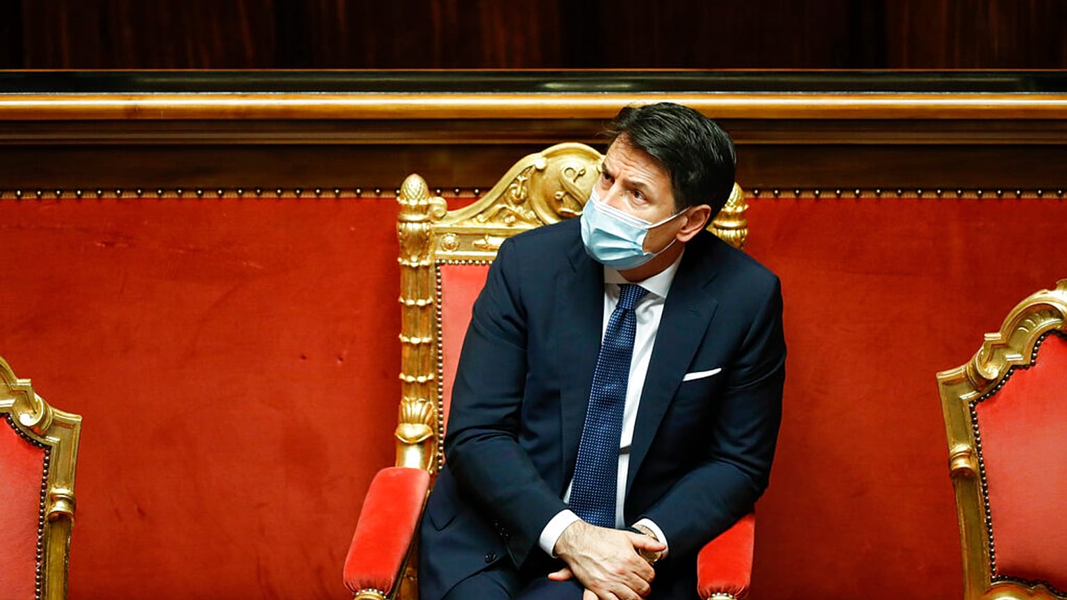 Giuseppe Conte néhány nappal ezelőtt (illusztráció)