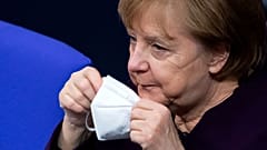 Angela Merkel extended Germany's lockdown in January