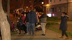 Vecinos de Granada pasan la noche en la calle por un nuevo terremoto