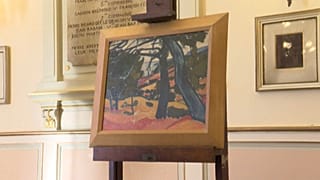 "Pinède, Cassis", le tableau de André Derain