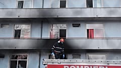 Bukarestben kigyulladt egy koronavírusos betegeket kezelő kórház