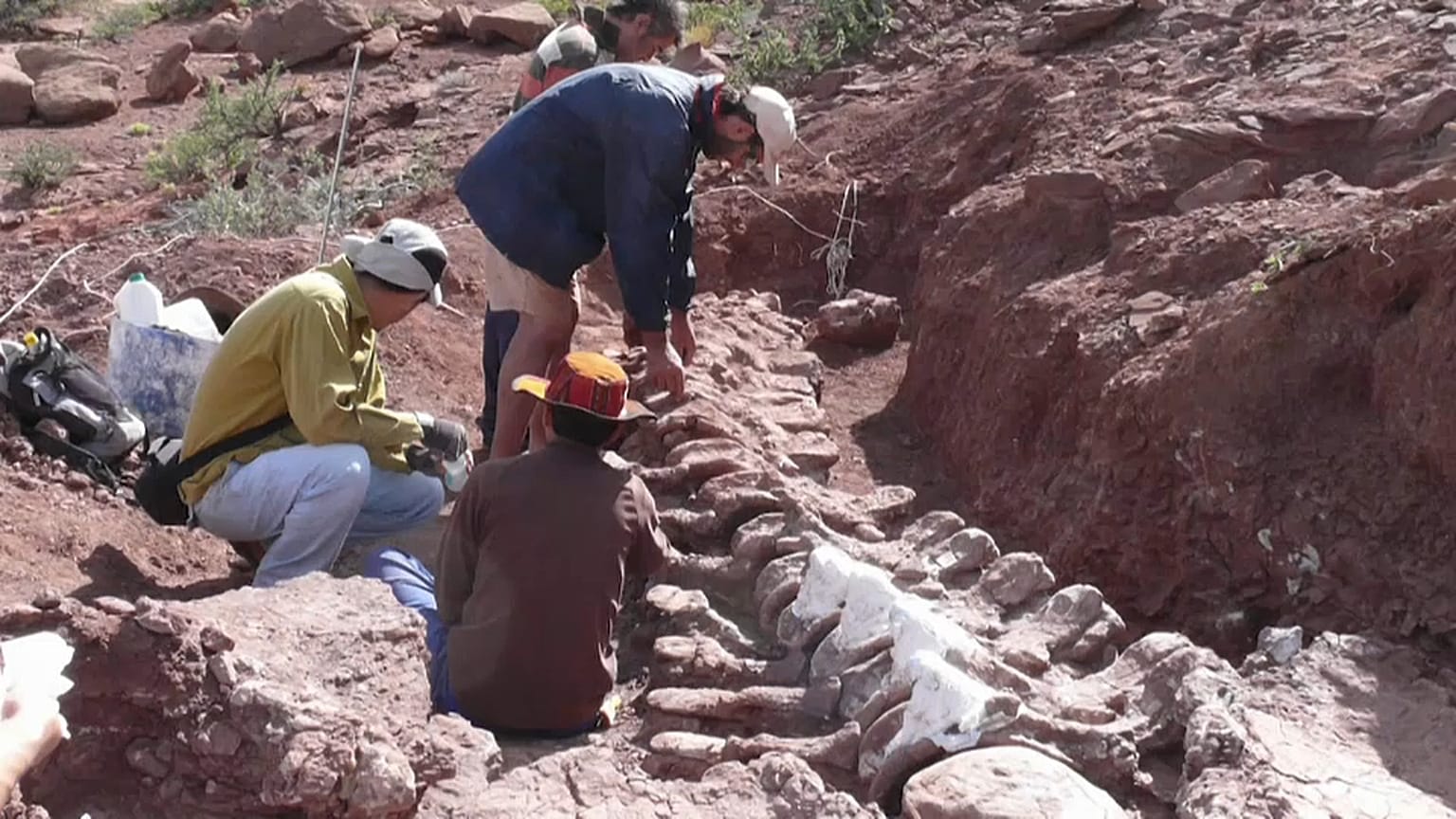 Excavação na Argentina
