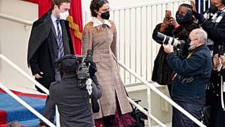 Cole und Ella Emhoff bei der Amtseinführung von Kamala Harris und Joe Biden