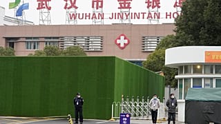 Больница в городе Ухань, которая принимала первых пациентов с COVID-19