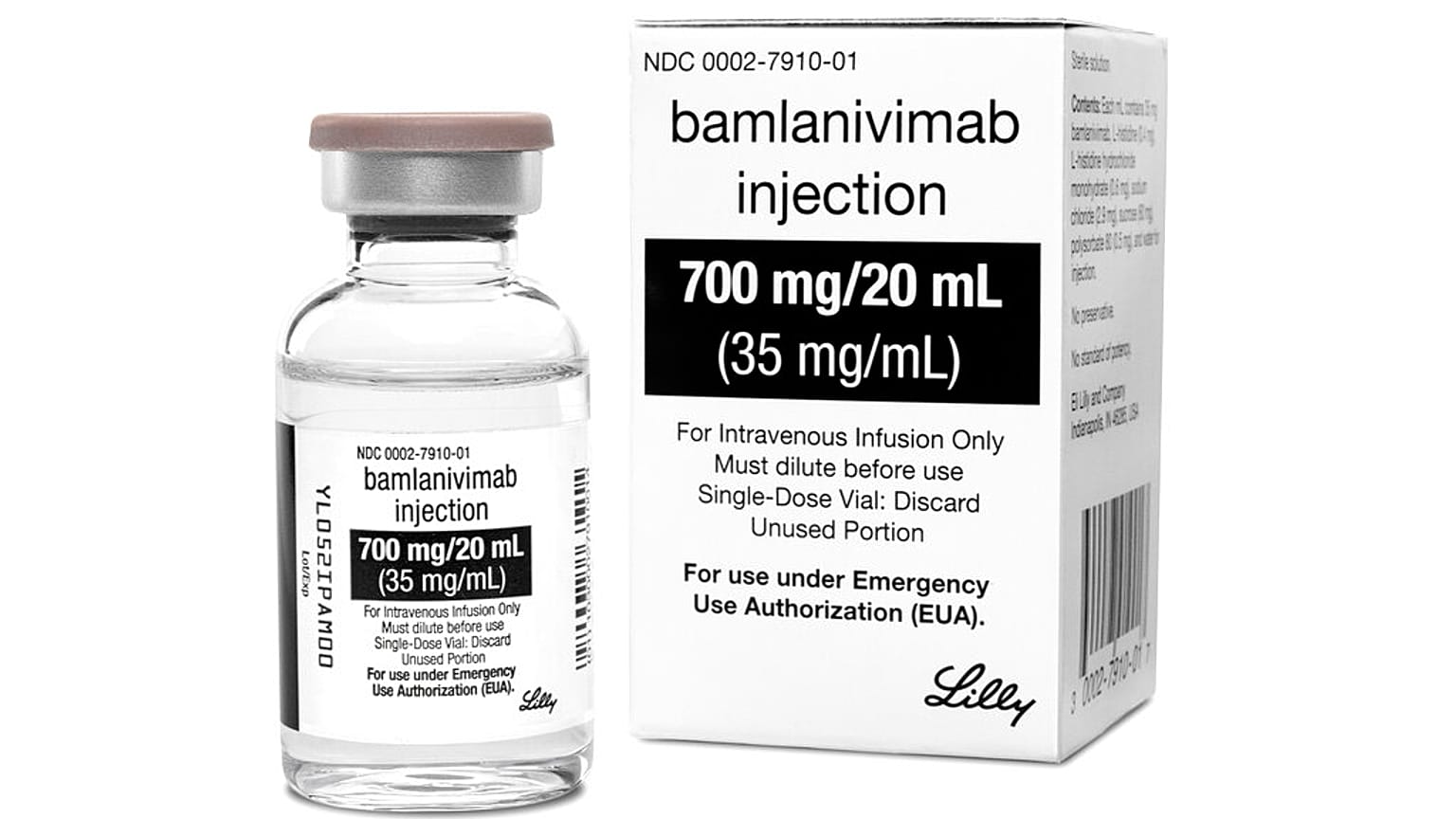 A Lilly által gyártott bamlanivimab