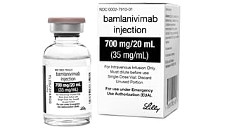 A Lilly által gyártott bamlanivimab