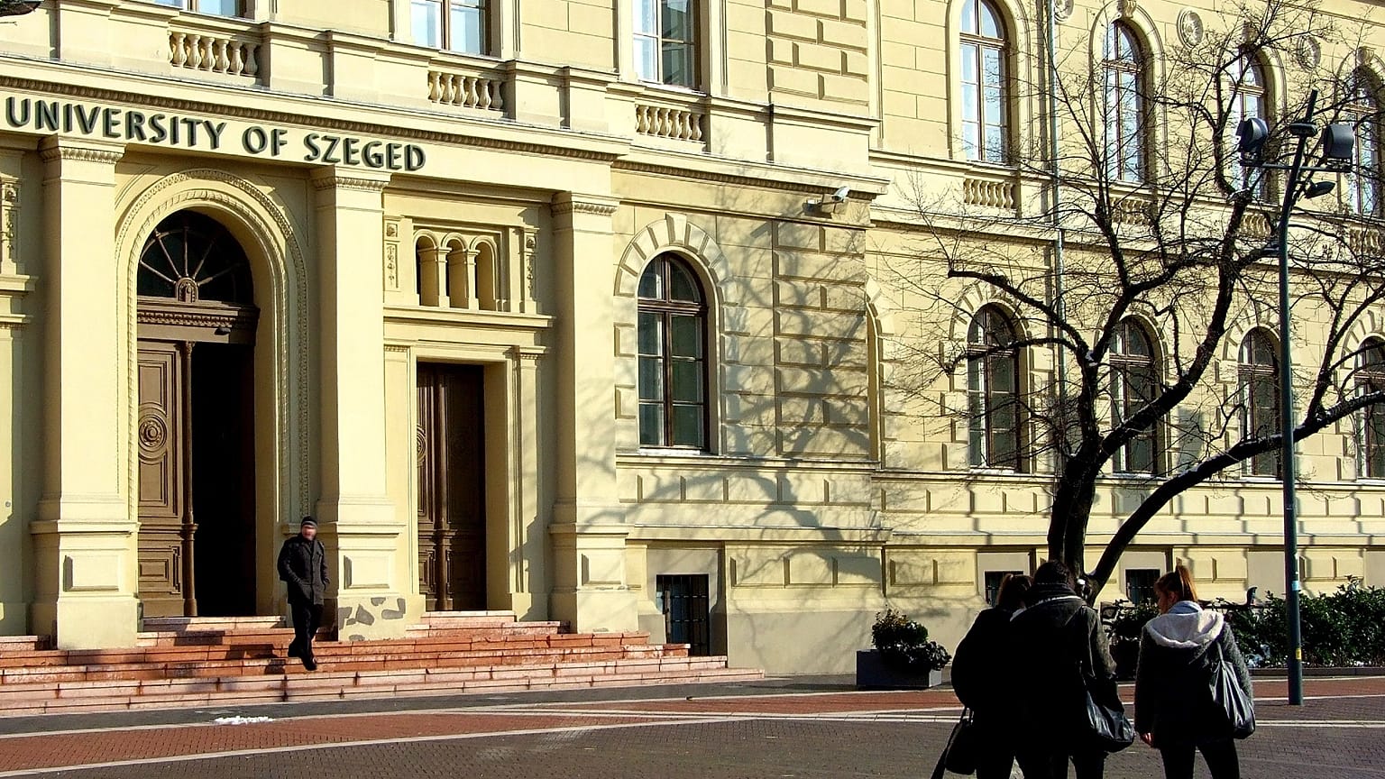Az SZTE rektori hivatalának épülete