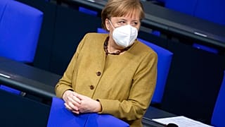 Angela Merkel im Bundestag