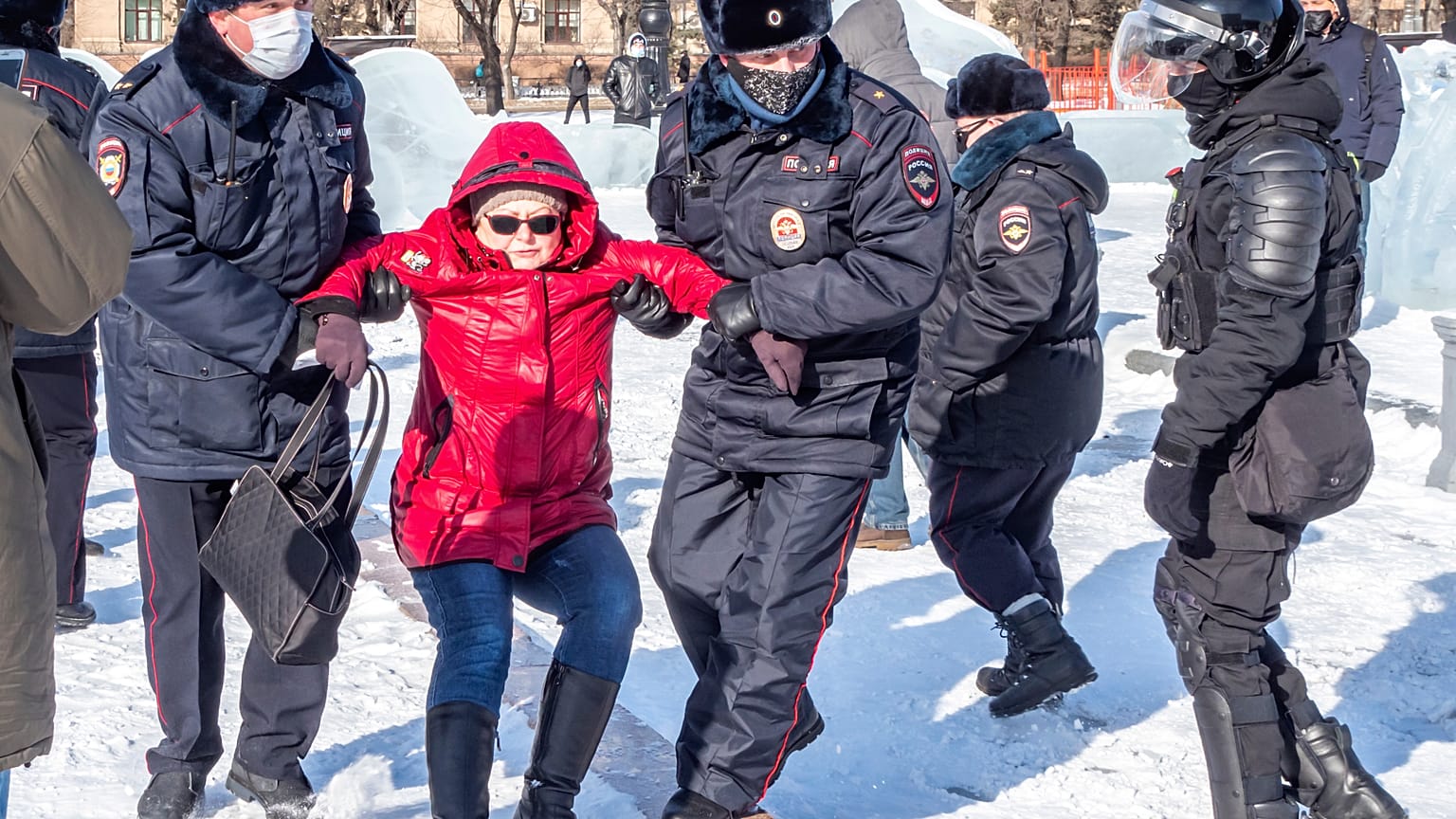 Задержания в Хабаровске