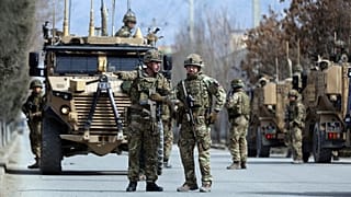 نیروهای بریتانیایی تحت فرماندهی ناتو در افغانستان
