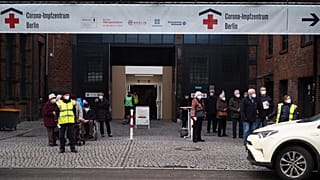 Corona-Impfzentrum in Berlin