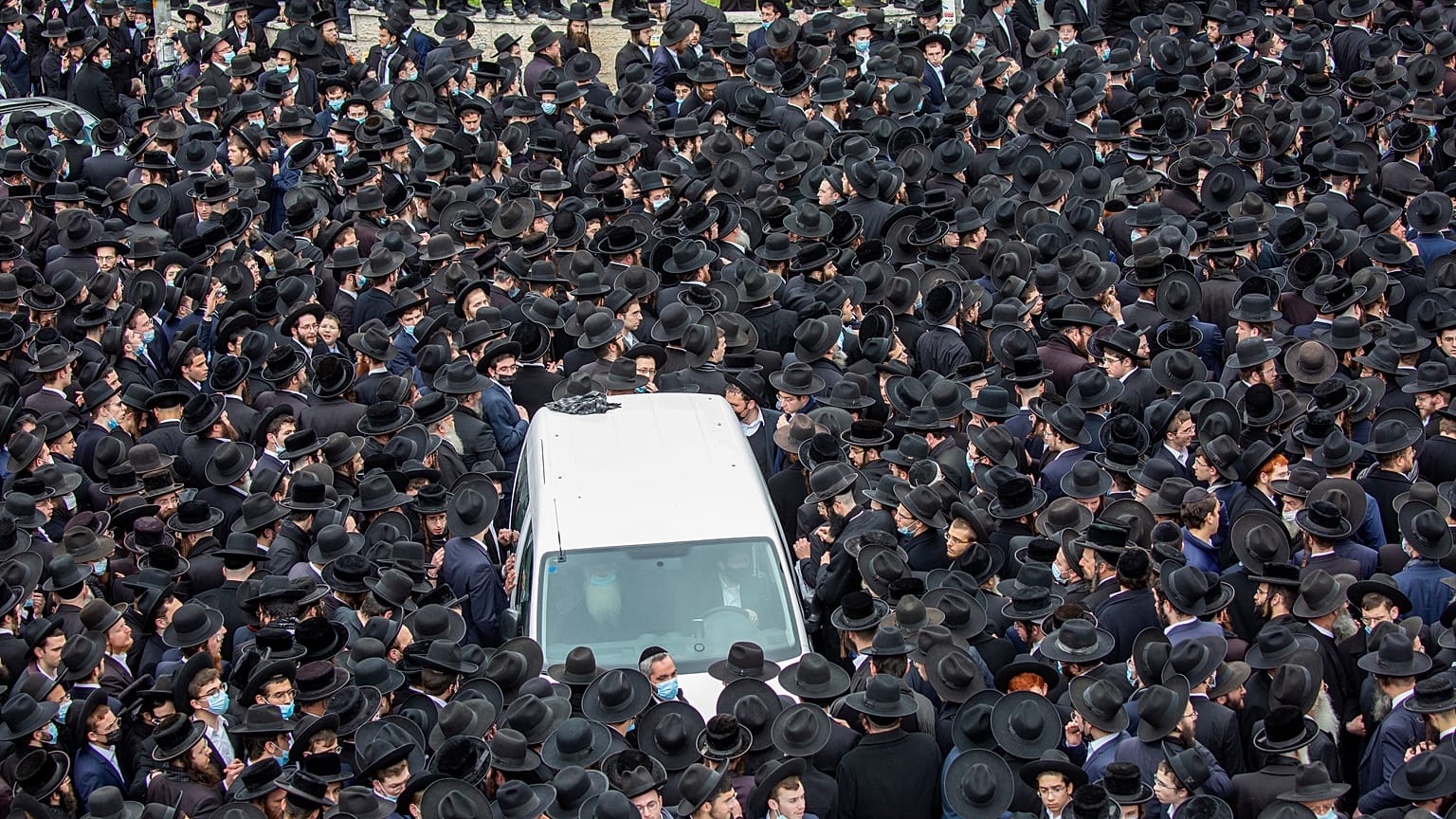 Riesenbegräbnis in Jerusalem