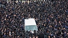 Riesenbegräbnis in Jerusalem