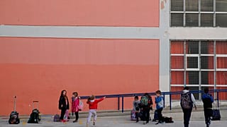 Virus Outbreak Greece Schools