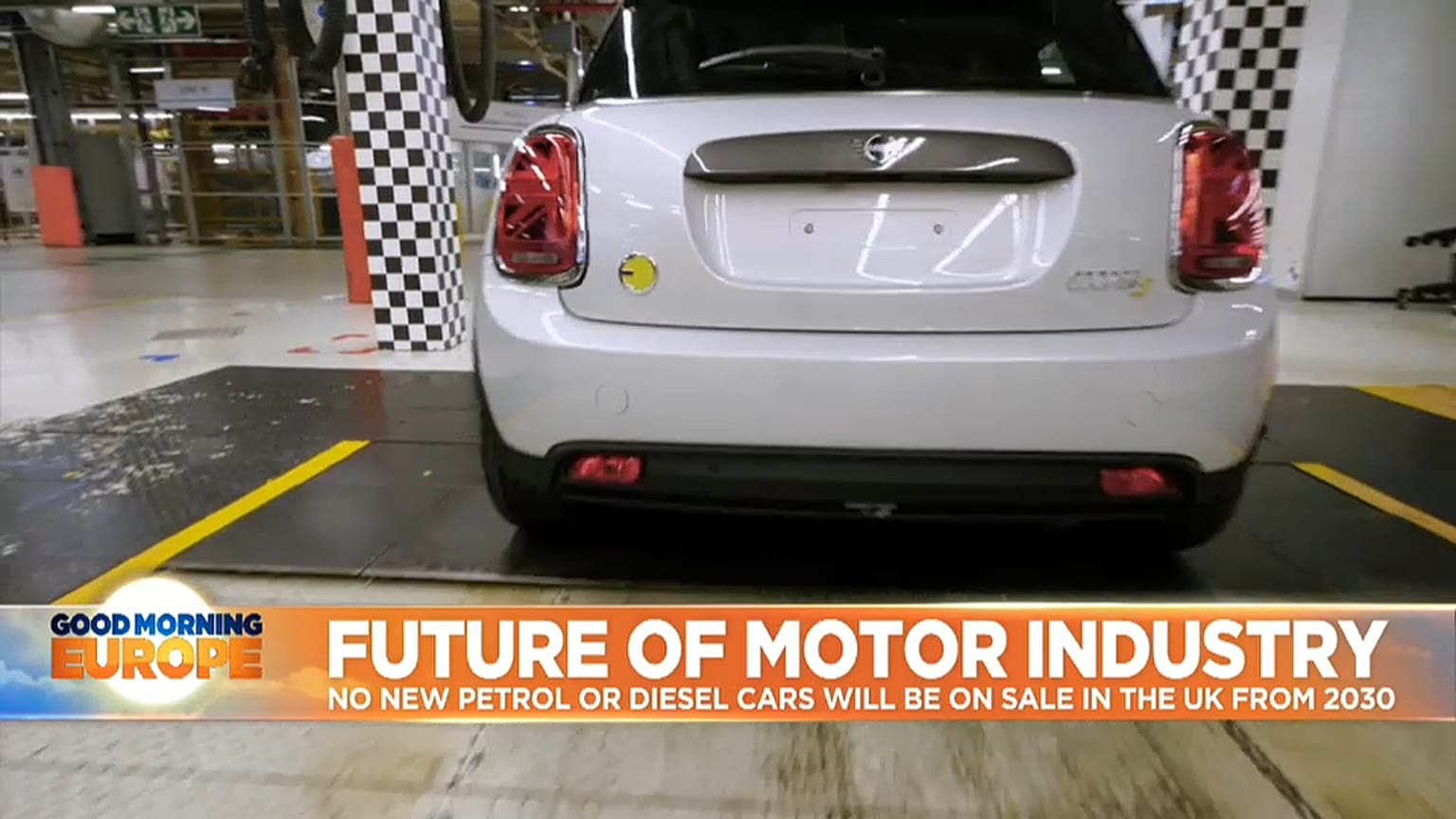 Car being built in the UK