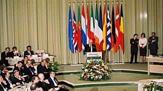 Maastrich Antlaşması imza töreninden