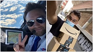 A causa della pandemia i piloti come Patrick Pawelczak sono costretti a trovare altri lavori